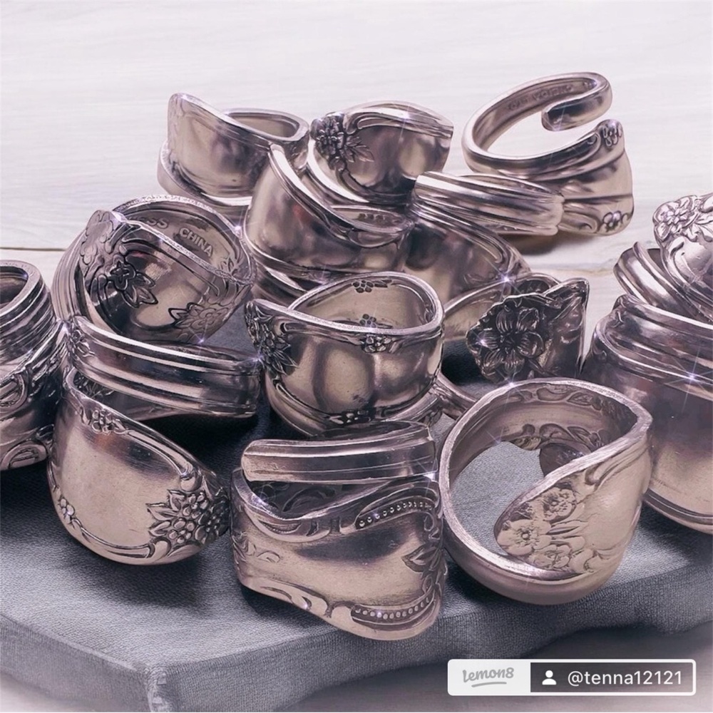Mystery Spoon Rings pick your size and I will choose your ring short time sale